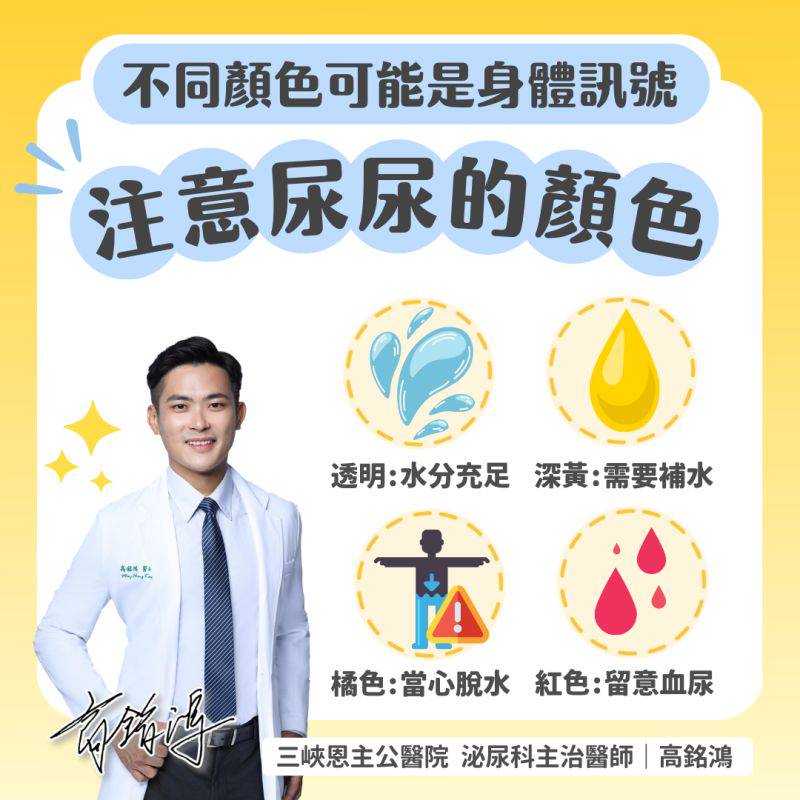 尿尿注意顏色!醫示警5種健康警訊