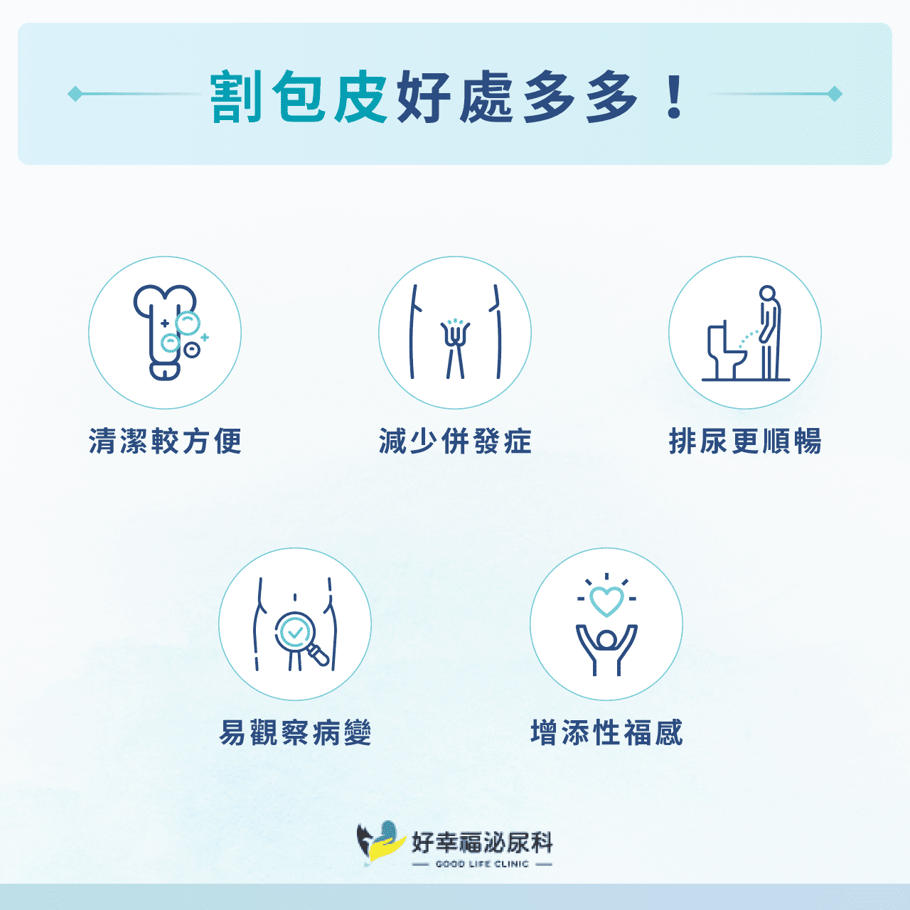 割包皮好處多多！