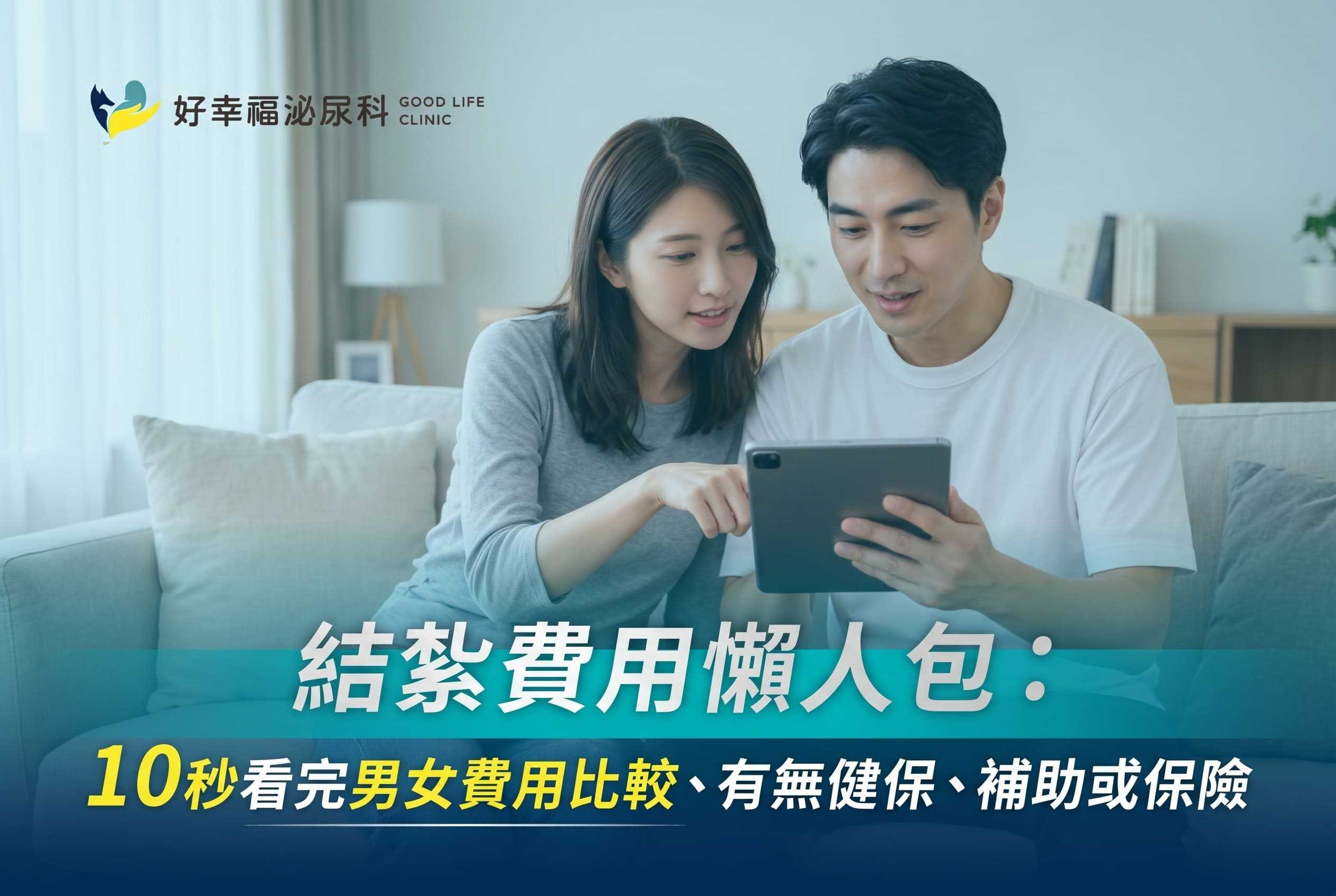 結紮費用懶人包：10 秒看完男女費用比較、有無健保、補助或保險